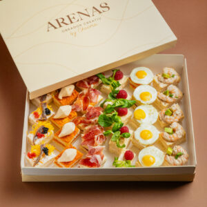 Bandeja de canapes - 30 unidades